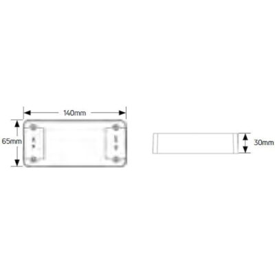 LF-GDE030YFA Driver 0-10V για Panel 24W Lifud GEYER