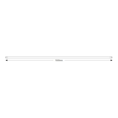 LHT8W150ST Λάμπα LED T8 ST 21W G13 3000K 2250lm 1.5m με LED starter GEYER