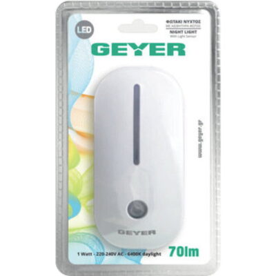 LN-S LED Φωτάκι Νυκτός με αισθητήρα GEYER