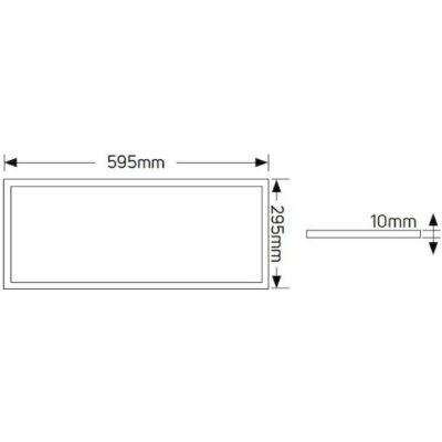 LP60-30W5 Panel LED Slim 60x30 24W 3000K 2160lm GEYER