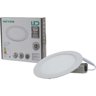 LPLW12S PL LED 12W 3000K 900lm Φ150mm GEYER