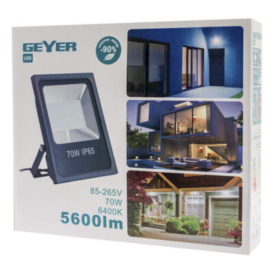 LPRM70 LED Προβολέας 70W 6400K 5600LM GEYER