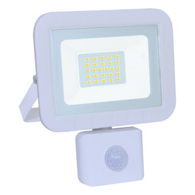 LPRW20WS Led προβολέας 20W 3000K με ανιχνευτή κίνησης GEYER