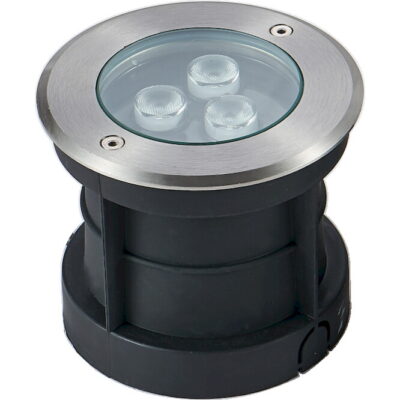 LULR125W6 Φωτιστικό LED δαπέδου 6W 3000K 300lm IP68  Φ120mm GEYER