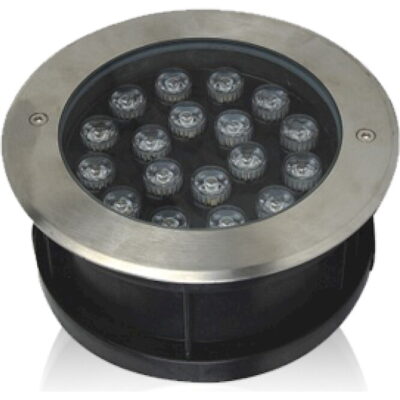 LULR210W18 Φωτιστικό LED δαπέδου 18W 3000K 1000lm IP68 Φ175mm GEYER