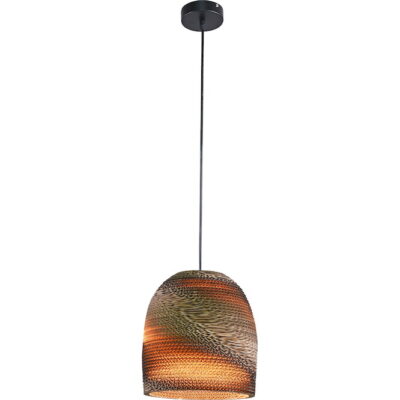 PBP2528E27 Φωτιστικό Brown Paper E27 250x280 καλώδιο 2.5m GEYER
