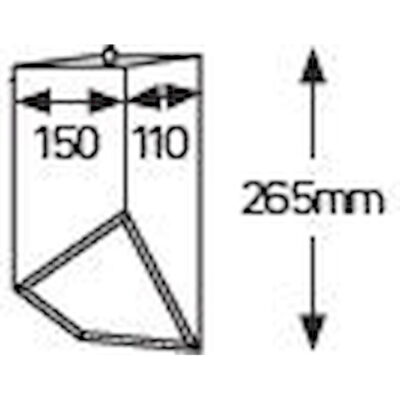 PC150265E27 Φωτιστικό Cement E27 150x110x265 καλώδιο 2.5m GEYER