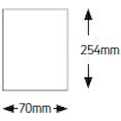 SPR70254W Επίτοιχο spot στρογγυλό Trio70L GU10 λευκό GEYER