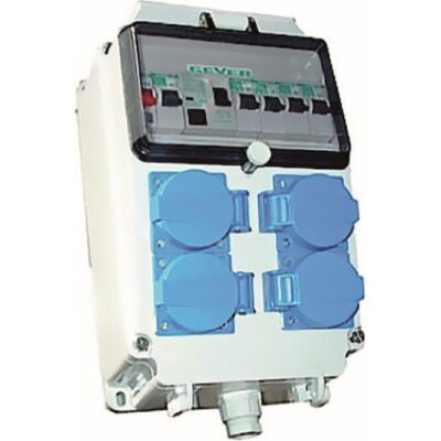 VF140 Πίνακας εργοταξιακός Compact μονοφασικός 4 σούκο GEYER