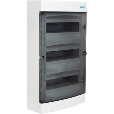 VP36-T Πίνακας xωνευτός Άθως 3x12M διάφανη πόρτα IP40 GEYER