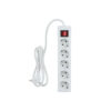 ANGA C-PD5W-2 European Plug 5 Sockes with 2M cable