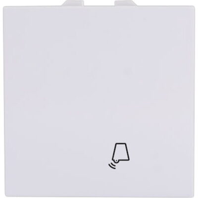 736301S Μπουτόν κουδουνιού 2 θέσεων Λευκό 10ΑΧ250V GEYER