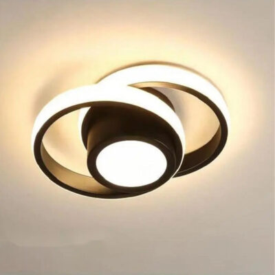 77-50473 SE LED 26 IRINA BLACK CEILING 18W 3CCT WITH MEMORY 2 YEARS WARRANTY Ζ4 HOMELIGHTING