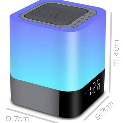Φορητό Ηχείο Bluetooth Musky DY28 Plus 5W με Διάφ. Χρωματ Οθόνη Ξυπνητήρι Αισθ. Αφής Ενσωματωμένο Μικρόφωνο και USB