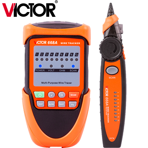 VICTOR VC-668A ΑΝΙΧΝΕΥΤΗΣ ΚΑΛΩΔΙΩΝ ΔΙΚΤΥΟΥ VICTOR