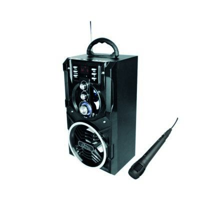Φορητό Ηχείο Bluetooth Media-Tech Partybox Karaoke  BT MT3150 800W, με Τηλεχειριστήριο και LED Οθόνη Μαύρο