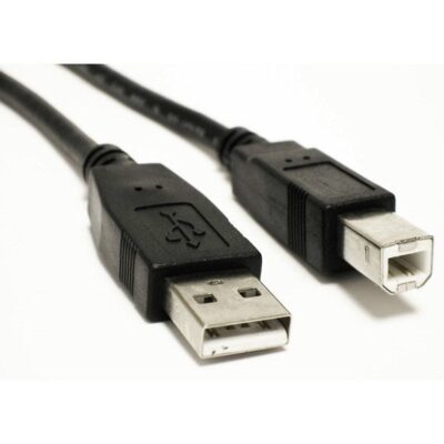 Καλώδιο Σύνδεσης Akyga AK-USB-18 USB A Θηλυκό σε USB-B Αρσενικό Μαύρο 5m