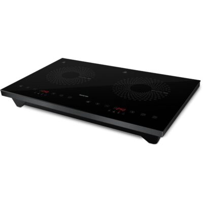 Φορητή Επαγωγική Εστία Sencor SCP 4601GY Διπλή TouchControl 3400W 12-26cm Μαύρη