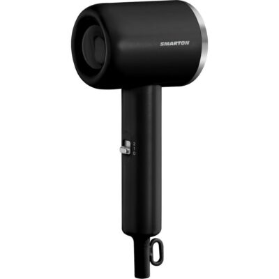 Σεσουάρ Μαλλιών Ταξιδίου Sencor HD 300 1000W με 2 Επίπεδα Ισχύος και Θερμοκρασίας Μαύρο