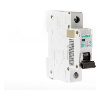 EA125C Αυτόματη ασφάλεια 1P C 25A 6kA GEYER