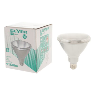 LP38DE2715 Λάμπα LED PAR38 15W E27 6500K 1100lm IP65 GEYER