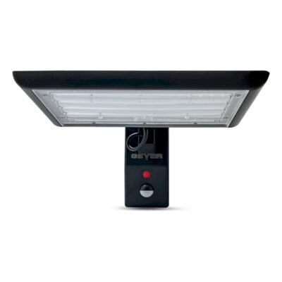 LSL-03A LED Ηλιακός Προβολέας 8W 6500K+4000K+3000K 1450lm IP65 μαύρος GEYER