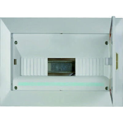 VU142G Πίνακας xωνευτός Δέλτα 1x12M διάφανη πόρτα IP30 GEYER
