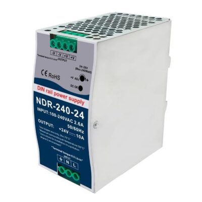 ΤΡΟΦΟΔΟΤΙΚΟ ΡΑΓΑΣ 24V DC 240W IP20 PRO
