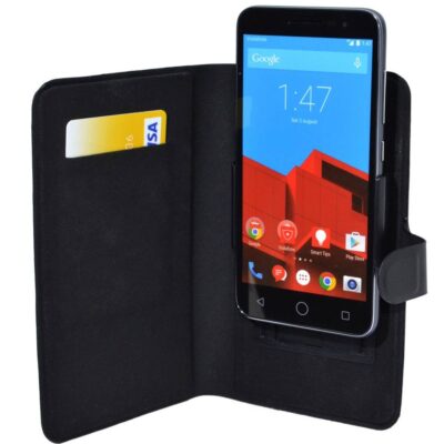 Θήκη Book Ancus Grab Series Universal για Smartphone έως 5.0" Μαύρη