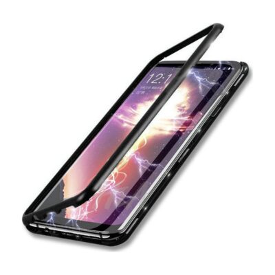 Θήκη Ancus 360 Full Cover Magnetic Metal για Apple iPhone 14 Pro Max Μαύρη