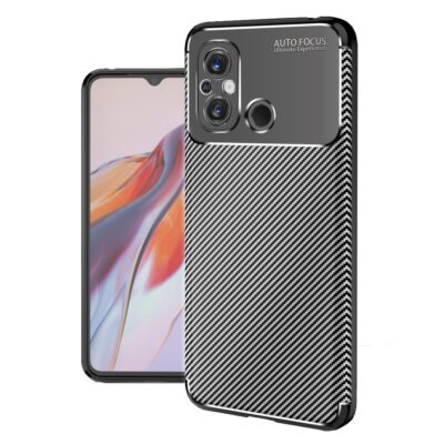 Θήκη Ancus AutoFocus Carbon Fiber για Xiaomi Redmi 12C Μαύρη