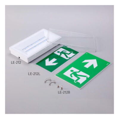 LE-212L Σήμανση για LED Φωτιστικό ασφαλείας LE-212 (Exit Slice Left) GEYER