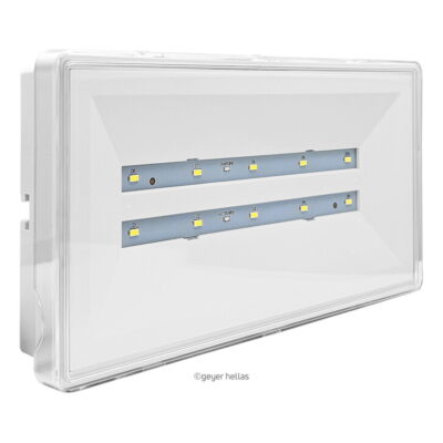 LE-212 LED Φωτιστικό ασφαλείας 5W 6500K 230lm GEYER