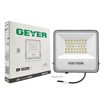 LPRM100DF Προβολέας LED FUTUR 100W 6500K 13500 lm IP65 μαύρος GEYER