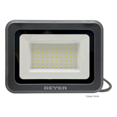 LPRM50CE Προβολέας LED Economy 50W 4000K 4500lm IP65 μαύρος GEYER