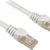 ANGA 0.5m UTP PATCH CABLE WHITE CAT6E CCA