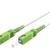 ΚΑΛΩΔΙΟ ΟΠΤΙΚΗΣ ΙΝΑΣ SC/APC 30m (patchcable) SINGLE MODE (OS2) FTTH ΛΕΥΚΟ