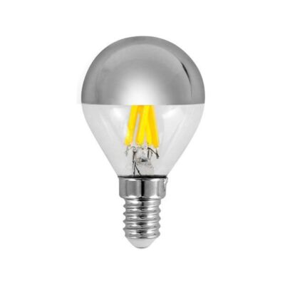 ΛΑΜΠΑ LED ΣΦΑΙΡΙΚΗ CROSSED FILAMENT 6.5W E14 2700K 220-240V DIMMABLE ΑΝΤΕΣΤΡΑΜΕΝΟΥ ΚΑΘΡΕΠΤΗ ΑΣΗΜΙ