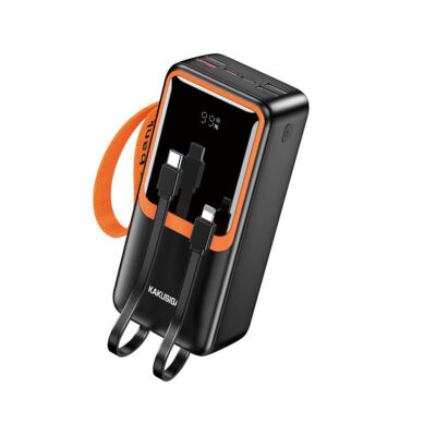KSC-1089/BLACK POWERBANK 30.000mAh ΜΑΥΡΟ