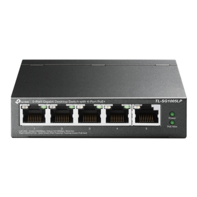 TP LINK TL-SG1005LP V1  5 Port Gigabit Desktop Switch with 4- Port Poe+
