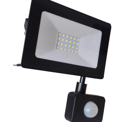 Προβολέας LED 20W with sensor SMD 6400K Slim EVIVAK