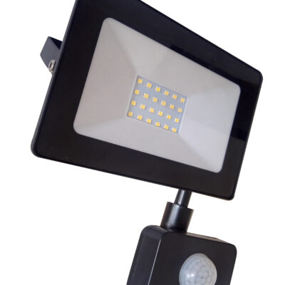 Προβολέας LED 30W with sensor SMD 6400K Slim EVIVAK