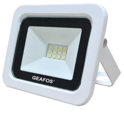 Προβολέας LED 10W SMD 3000K Slim Λευκός EVIVAK