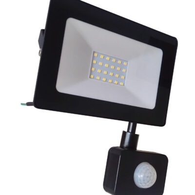 Προβολέας LED 20W with sensor SMD 4000K Slim EVIVAK