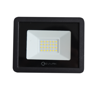 Προβολέας LED 20W SMD 6400K IP66 Μαύρος EVIVAK