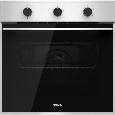 Εντοιχιζόμενος Φούρνος Γκαζιού TEKA με Grill Κυκλοφορία Αέρος και Σύστημα Ασφαλείας 60lt 60cm HSB 645 E Μαύρο 111040001