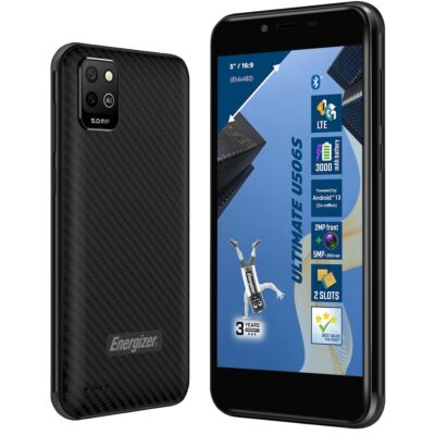 Energizer Ultimate U506S 4G Dual Sim 5" 2GB/32GB Android 3000mAh Bluetooth Camera Μαύρο 3 Χρόνια Εγγύηση