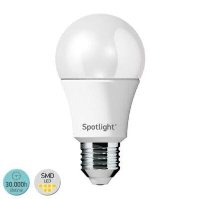 ΛΑΜΠΤΗΡAΣ LED E27 Day/Night Sensor 10W 6000K