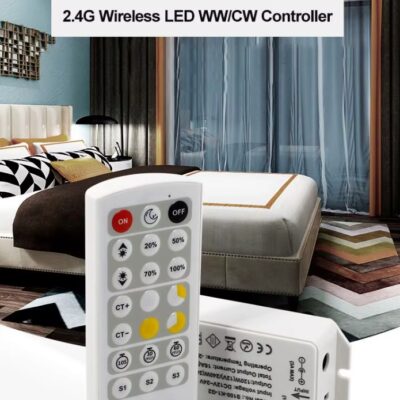77-50553 SE-CCT-CR CCT DIMMER CONTROL WITH REMOTE FOR LED STRIP (77-50519) HOMELIGHTING