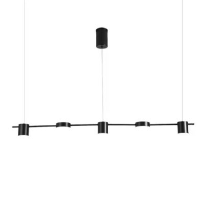 77-50608 SE LED 32 PIEDRA BLACK  PENDANT 120x7x100cm 32W IP20 3CCT WITH MEMORY 2 YEARS WARRANTY Γ5 HOMELIGHTING